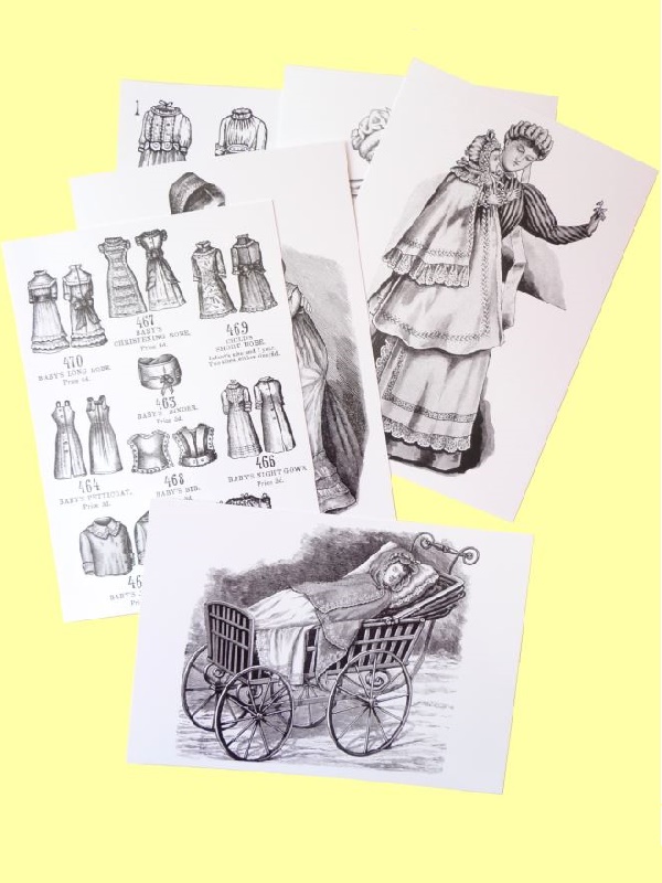 SEWING FOR BABY: A selection of Madame Weigel's baby patterns (1882-1895)